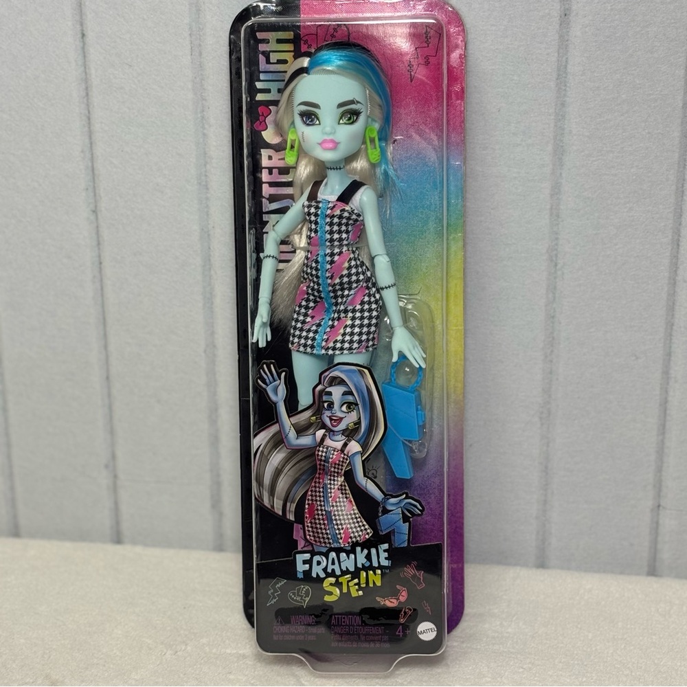 Mattel Monster High Doll with Black and White Outfit
